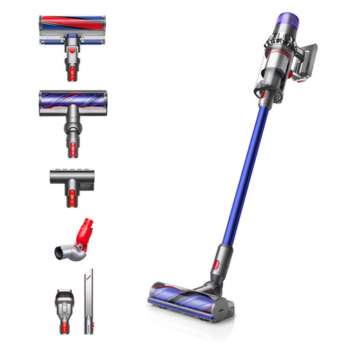 Dyson V11 Absolute Aspirapolvere a bastone 2 in 1 Batteria Secco Senza sacchetto Blu, Nichel