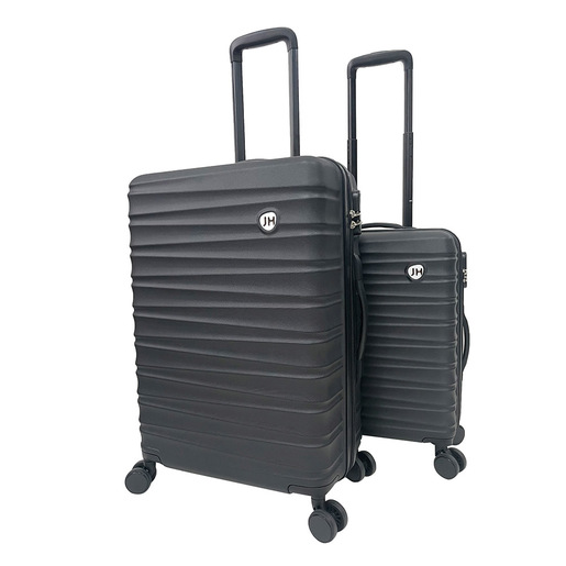 Image of Joia Home DUOA6854BLACK bagaglio Set di valigie Guscio rigido Nero Acr