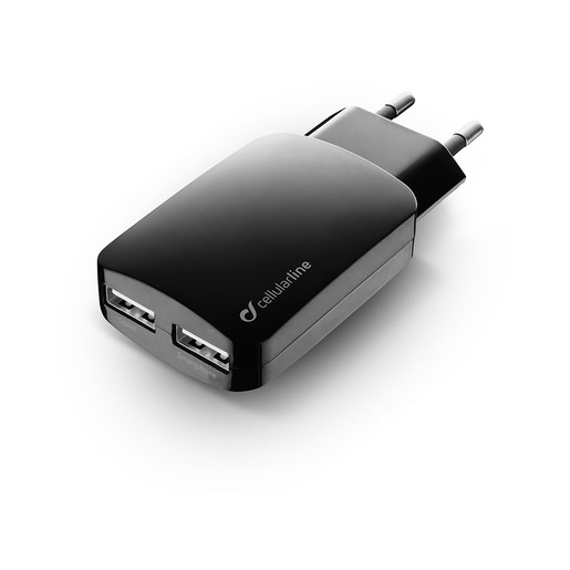 Image of        Cellularline USB Charger Dual Ultra - Tablets and Smartphones