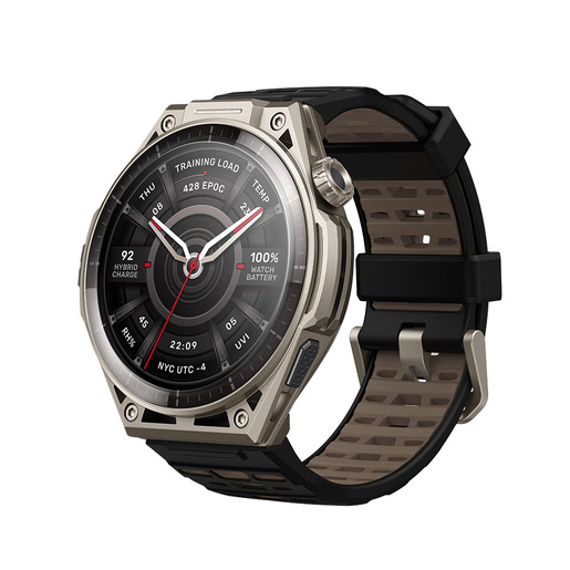 Amazfit Balance Ultra 3,81 cm (1.5'') AMOLED 51 mm Digitale 480 x 480 Pixel Touch screen Titanio Wi-Fi GPS (satellitare)