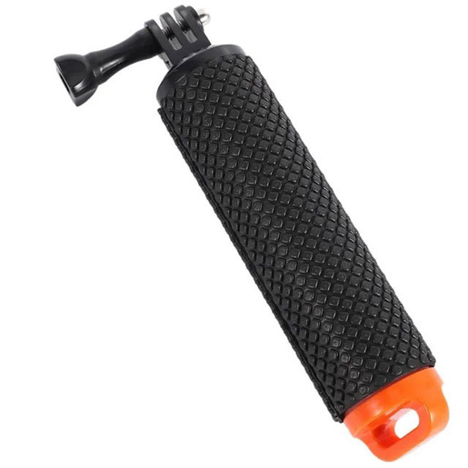 Image of Onegearpro MPFH02G monopiede per fotocamera 1/4'' Vetro acrilico, Silicone Nero, Arancione