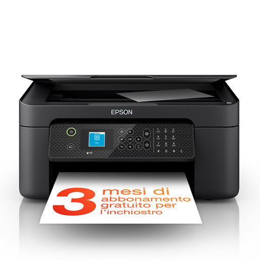 Epson WorkForce WF-2910DWF stampante multifunzione A4 getto d'inchiostro (stampa, scansione, copia) Display LCD 3.7cm, WiFi Direct, AirPrint, 3 mesi i