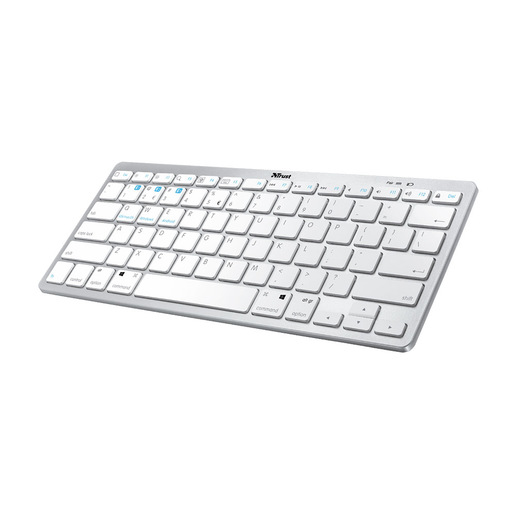 Image of Trust Nado Bluetooth Wireless tastiera Ufficio QWERTY Italiano Bianco