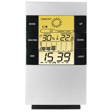 Termometro Digitale E Igrometro Hama 2 In 1 - Misura Temperatura E Umidità, Con Magnete E Gancio