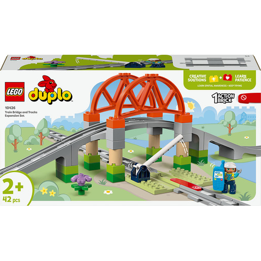 Image of LEGO DUPLO Pack di espansione ponte e binari ferroviari