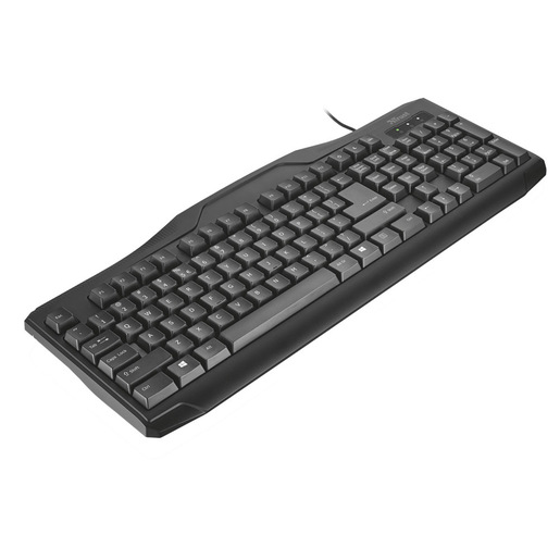Image of Trust Classicline tastiera Mouse incluso Universale USB QWERTY Italiano Nero