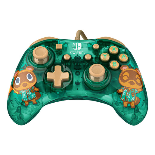 Image of        PDP Rock Candy: Timmy Tommy Breezy Blue Verde, Traslucido USB Gamepad