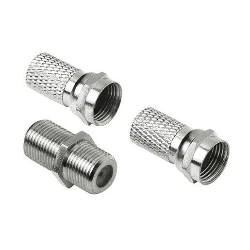 Hama Set adattatori 2 pzz. SAT M e 1 pz. F/F, 6,5 mm