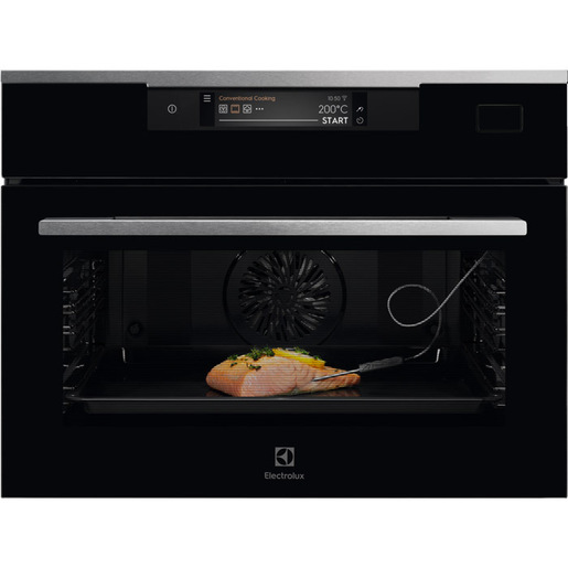 Electrolux KVBAS21WX Piccola Nero, Acciaio inox Touch