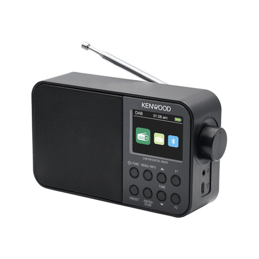 Image of Kenwood CR-M30DAB-B Portatile Digitale Nero