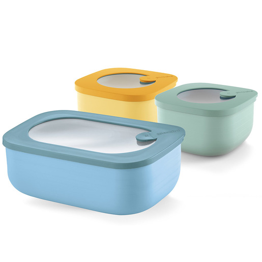 Image of Fratelli Guzzini Store&Plus Rettangolare Set Colori assortiti 3 pz
