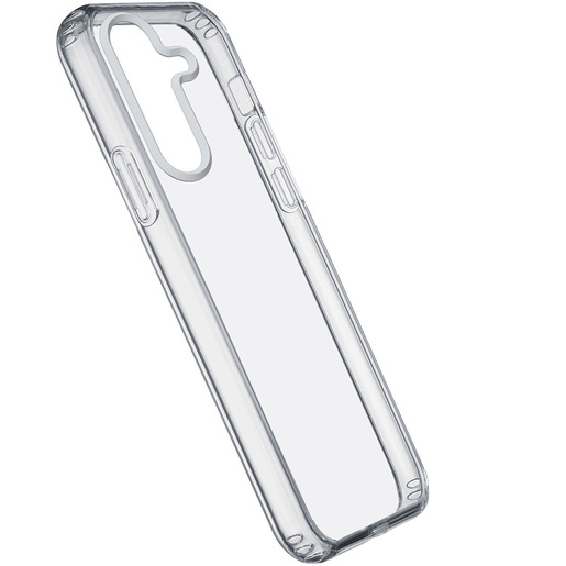 Image of Cellularline Clear Strong - Galaxy A55 5G Custodia rigida con bordi in gomma