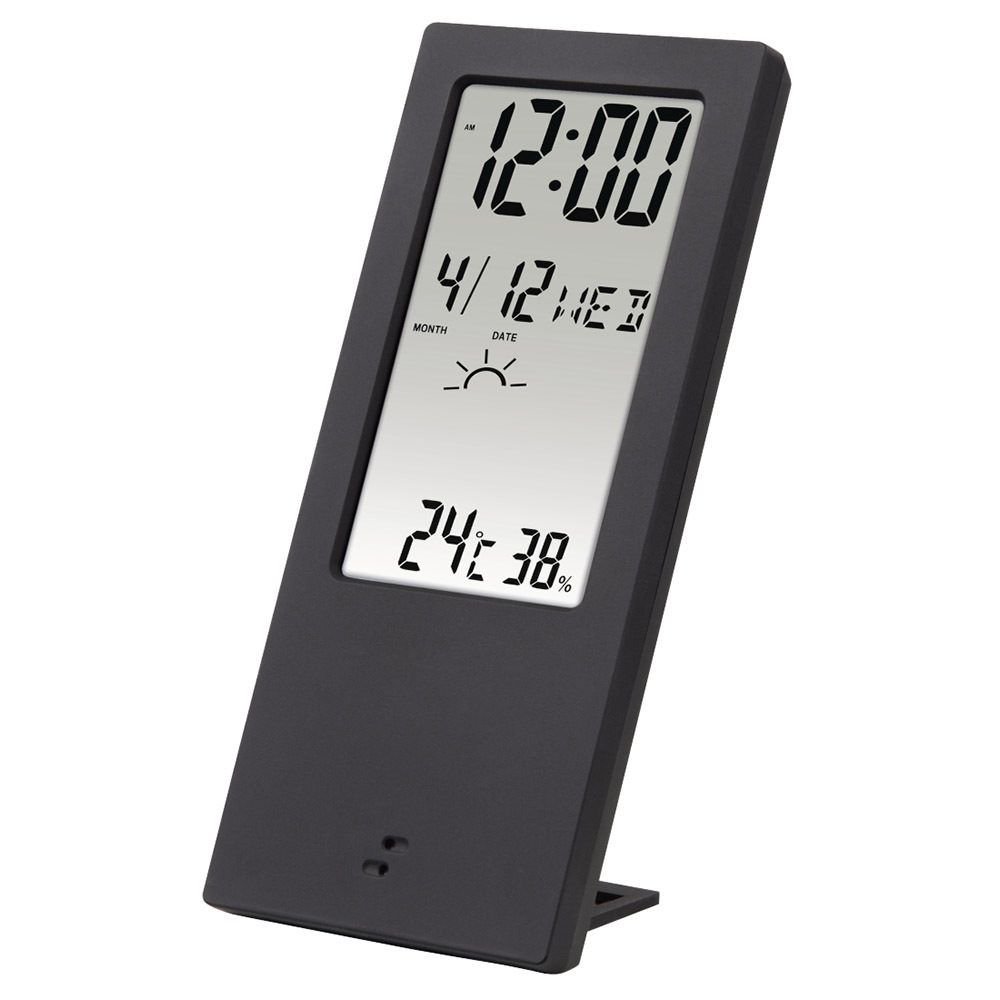 Hama Termometro/igrometro LCD "TH-200", Iindicatore Temperatura, Umidità, Orologio, Calendario, Previsioni Meteo | Stazioni Barometriche In Offerta Su - 9