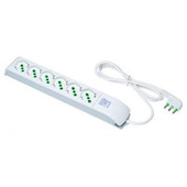 Fanton 40430 Prolunghe E Multiple 1,5 M 6 Presa(E) Ac Interno Bianco-image