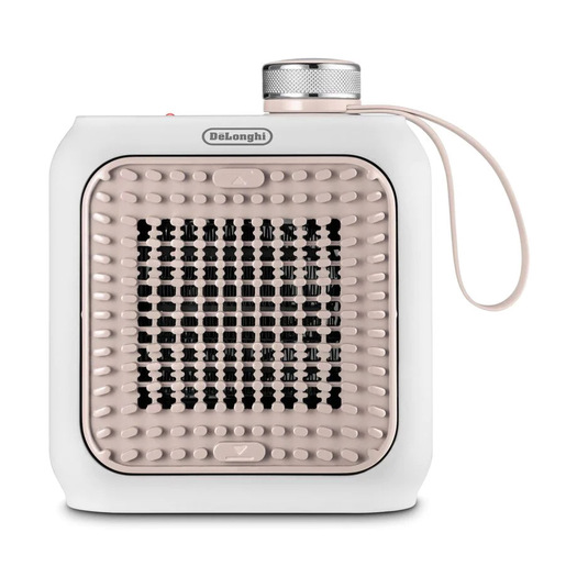 Image of De’Longhi HFX10B03.PK Interno Rosa, Bianco 360 W Riscaldatore ambiente elettrico con ventilatore