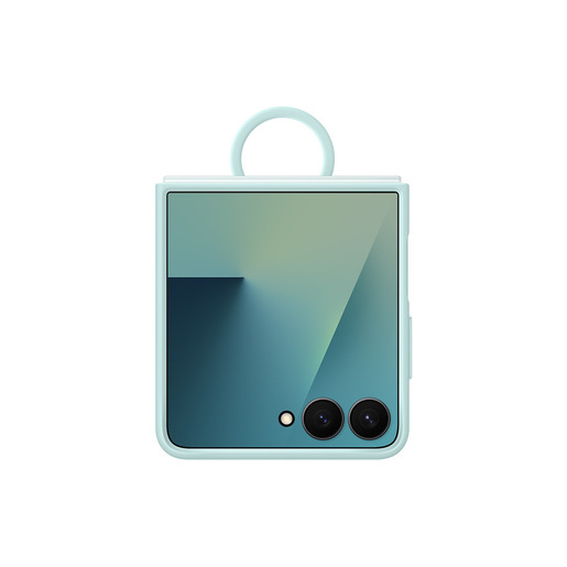 Image of Samsung Galaxy Z Flip7 Ring Case (Silicone) Mint