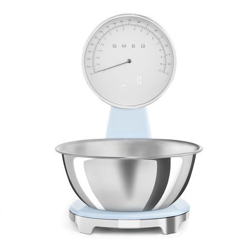 Image of Smeg Bilancia da cucina 50's Style - Azzurro LUCIDO - KSF01PBWW
