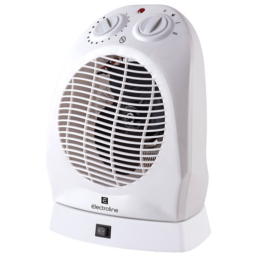 Image of Electroline FHE205OSC stufetta elettrica Interno Bianco 2000 W Radiatore / Ventilatore
