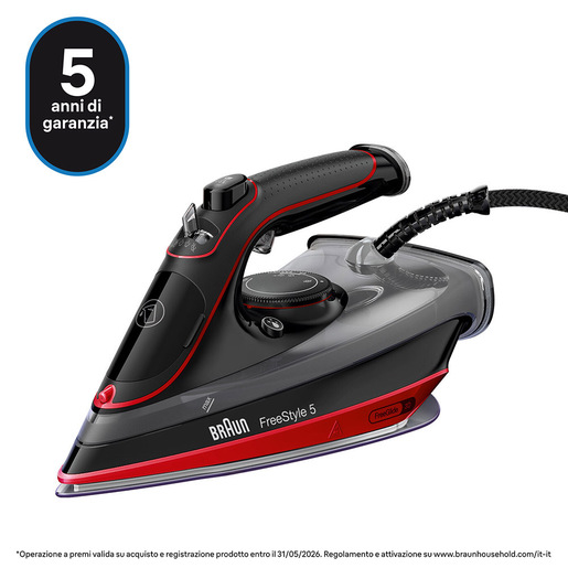 Braun TexStyle 5 SI5057RD Ferro a vapore