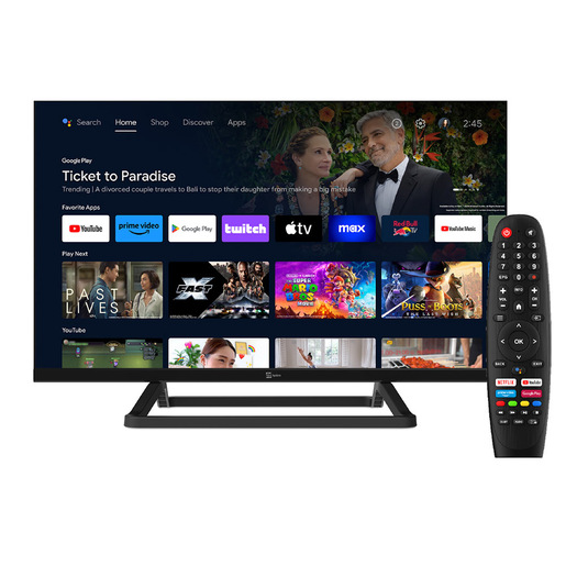 Image of TELE System 28000257 TV 61 cm (24'') HD Smart TV Wi-Fi Nero 180 cd/m²