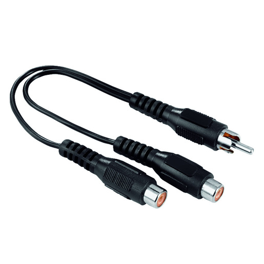 Image of Hama Cavetto adattatore RCA M/2 RCA F, 0,12 metri