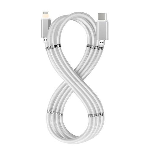 Image of Celly USBCLIGHTMAGWH cavo Lightning 1 m Bianco