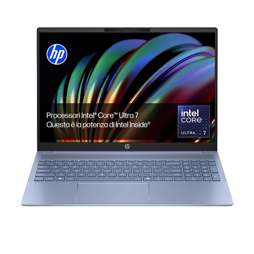 Image of HP Pavilion 16-af0020nl Intel® Core™ Ultra 7 155U Computer portatile 40,6 cm (16'') 2K 16 GB LPDDR5x-SDRAM 1 TB SSD Wi-Fi 6 (802.11ax) Windows 11 Home