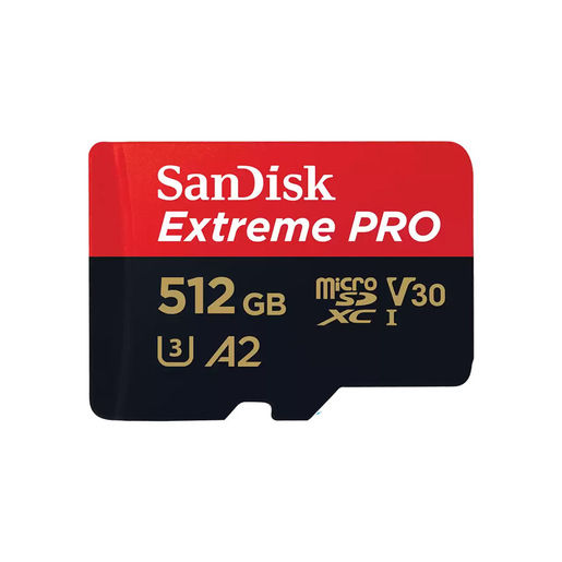 Image of SanDisk Extreme PRO 512 GB MicroSDXC UHS-I Classe 10