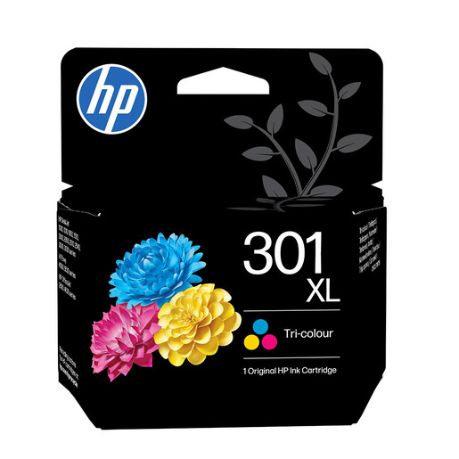 immagine di Hp 301 XL Cartuccia Ciano, Magenta, Giallo Originale 330 pagine - CH564EE UUS