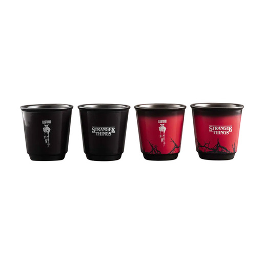 Image of Bialetti Stranger Things tazza Multicolore Espresso 4 pz