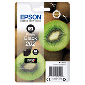 Epson Kiwi Singlepack Photo Black 202 Claria Premium Ink-image