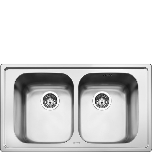 Image of Smeg SP862 lavello Lavello montato su piano Rettangolare Stainless steel