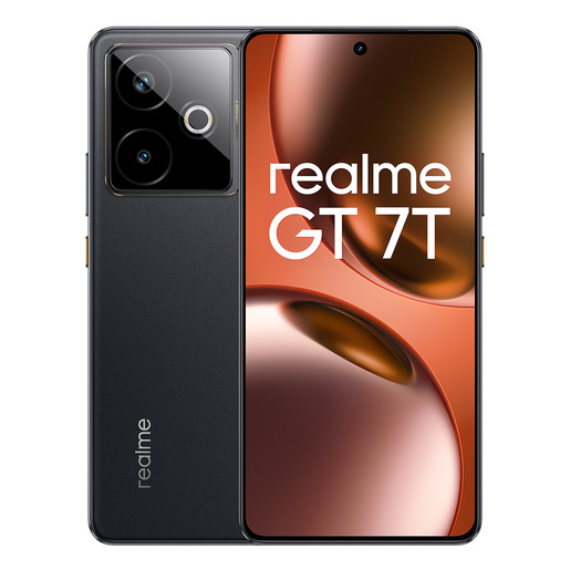 Image of realme GT 7T 17,3 cm (6.8'') Doppia SIM Android 15 5G USB tipo-C 12 GB 512 GB 7000 mAh Nero