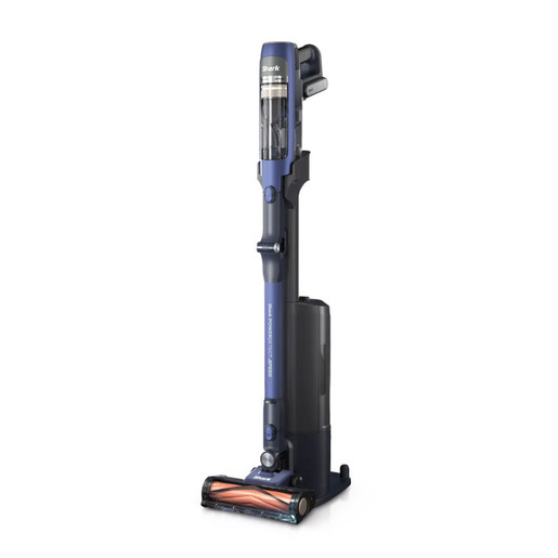 Shark IA3241EUT scopa elettrica Aspirapolvere a bastone 2 in 1 Batteria Secco HEPA Senza sacchetto Blu, Grigio