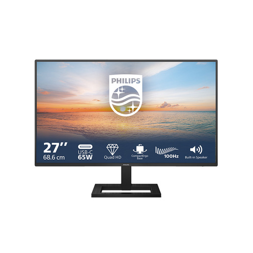 Image of Philips Serie 1000 27E1N1600AE/00 Monitor PC 68,6 cm (27'') 2560 x 1440 Pixel Quad HD LCD Nero