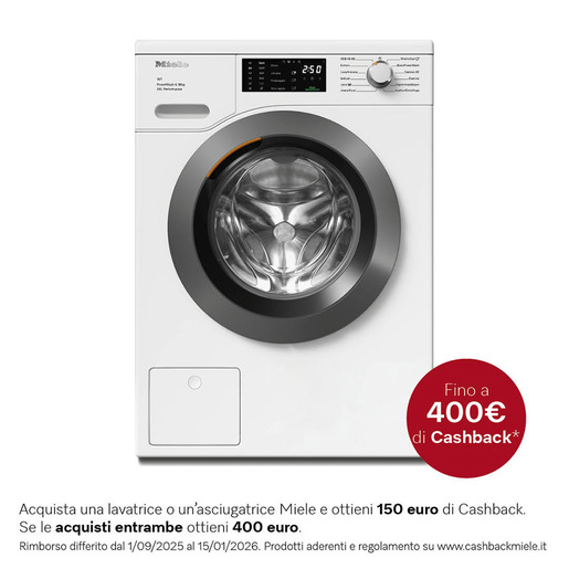 Image of Miele WCK360 WCS lavatrice Caricamento frontale 10 kg 1400 Giri/min Bianco