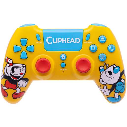 Image of        Qubick ACP40224 periferica di gioco Giallo Bluetooth/USB Gamepad Analo