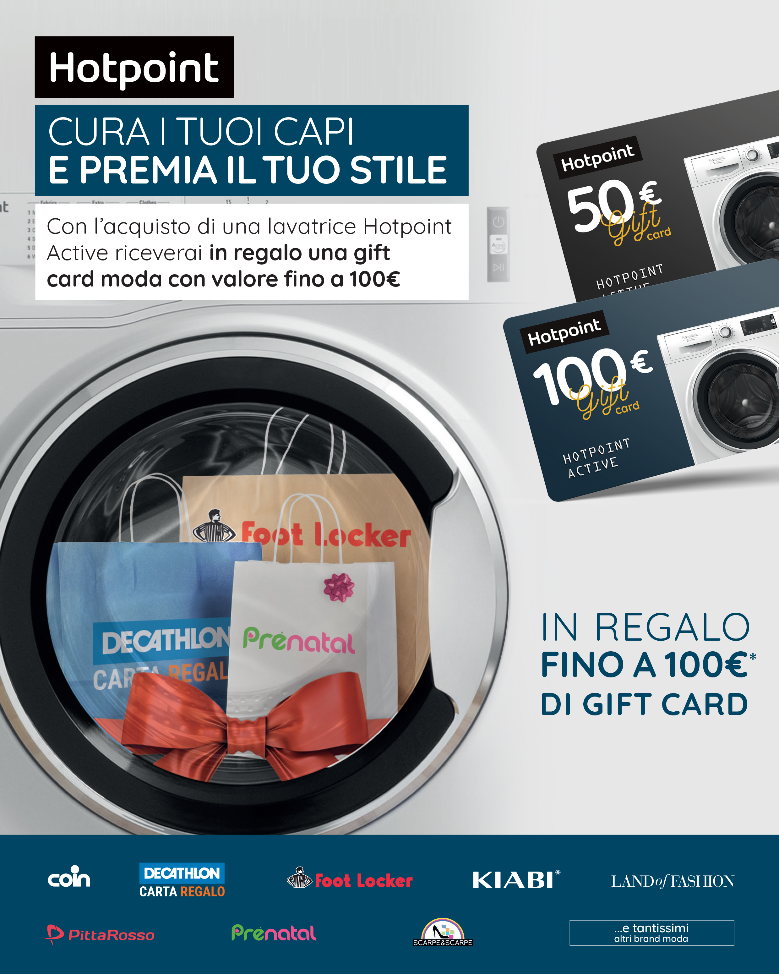 Hotpoint: cura i tuoi capi e premia il tuo stile.