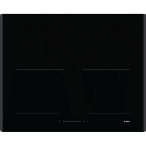 Image of Asko HI1631G Nero Da incasso 60 cm Piano cottura a induzione 4 Fornello(i)