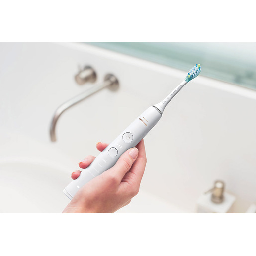 Image of Philips Sonicare DiamondClean serie 9000 Diamond Clean 9000 Spazzolino Elettrico Sonico Bianco con App, con custodia da viaggio HX9913/17