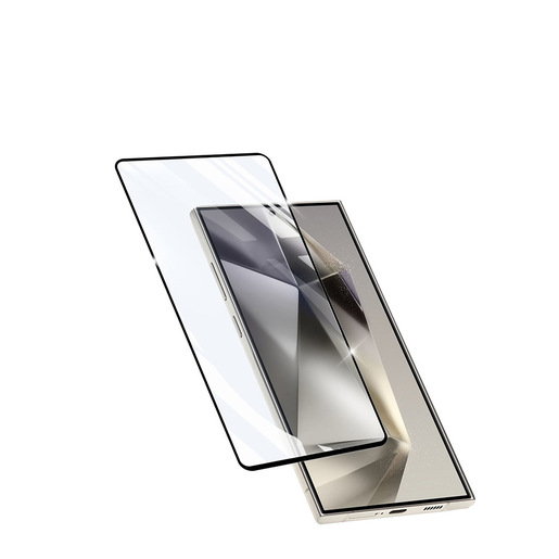 Cellularline Impact Glass Capsule - Galaxy S25 Ultra Vetro temperato resistente da bordo a bordo