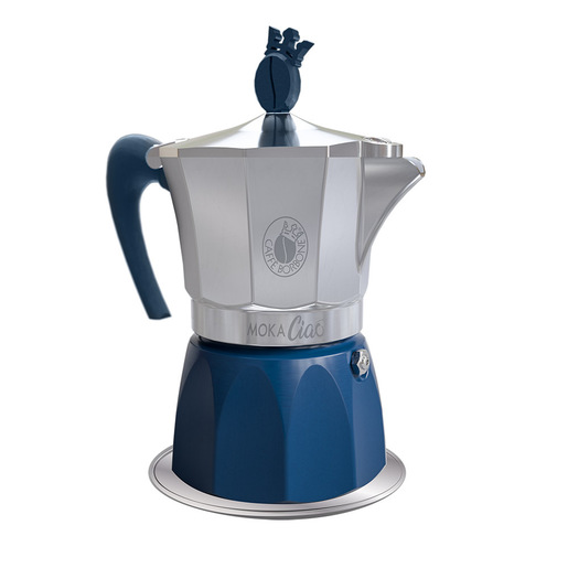 Image of Caffè Borbone Moka Ciao Induzione - Moka compatibile con cialde ESE 44mm + 15 cialde omaggio