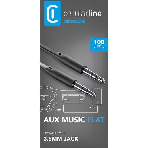 Image of Cellularline Aux Music - Universale Jack 3.5mm