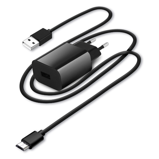 Image of Area Caricabatteria da rete con cavo micro USB - 1A