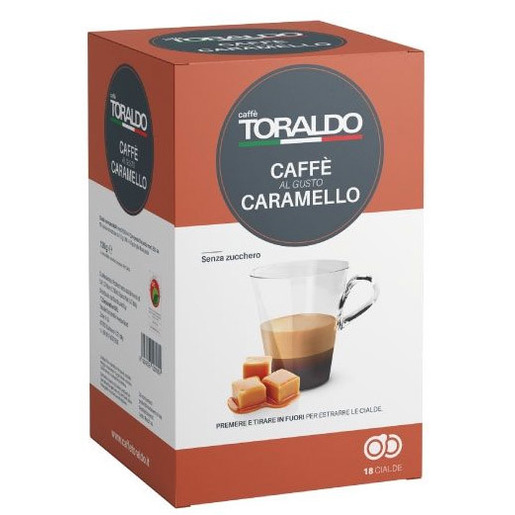 Image of TORALDO Conf 18 cialde TORALDO CAFFE CARAMELLO