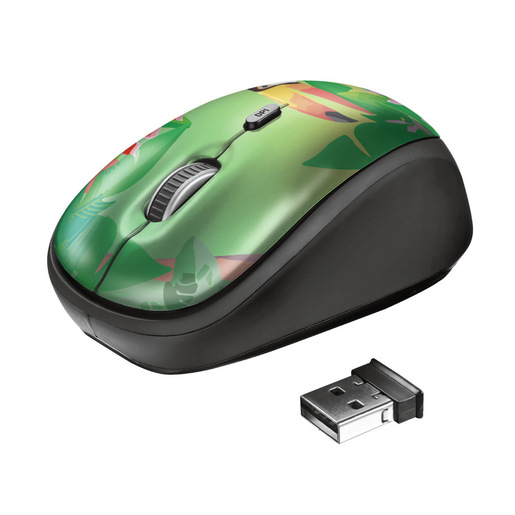 Image of Trust Yvi mouse Ambidestro RF Wireless Ottico 1600 DPI