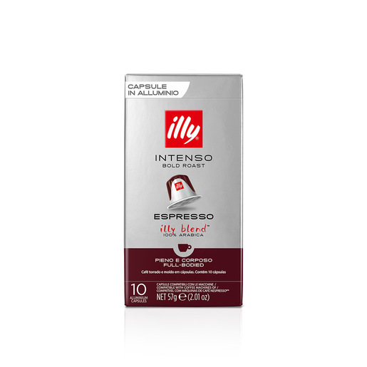 Image of Illy 10 caffè in Capsule compatibili Nespresso® Tostato ESPRESSO INTENSO