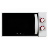 Moulinex MO20MSWH Forno A Microonde Rosso, Bianco Solo Microonde Superficie Piana 20 L 800 W-image