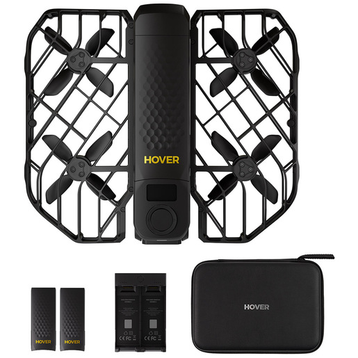 HOVERAir X1 PROMAX Retail Combo drone fotocamera 4 rotori Quadrirotore 48 MP 1920 mAh Nero