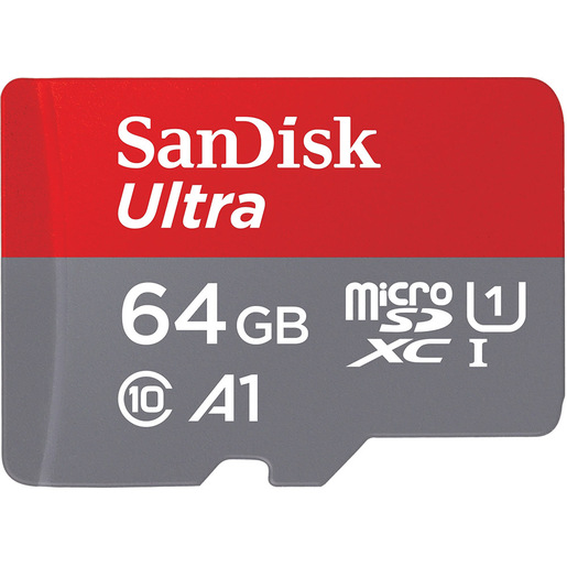 Image of SanDisk Ultra 64 GB MicroSDXC UHS-I Classe 10